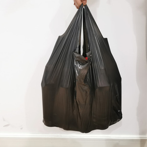 Ağır HDPE LDPE çöp çöp atık plastik çöp kutusu biyobozunur çöp torbası - Product Image 6
