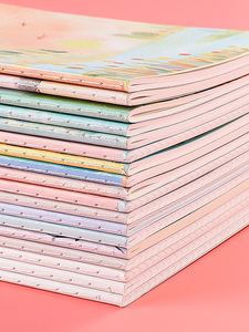 School Office Stationery Wholesale Custom Print A4 A5 B5 Stitching Journal Diary School Exercise Book <strong>Note</strong> Book - Product Image 4