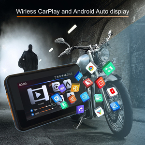 Motorcycle Wireless Carplay Screen Carplay <strong>Android</strong> Auto Display IPX7 Waterproof Navigation Autoradio Stereo <strong>Wifi</strong> <strong>GPS</strong> - Product Image 2