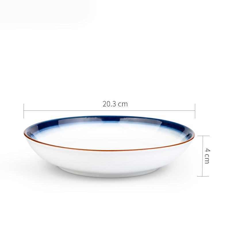Placa de sopa de 8 pulgadas