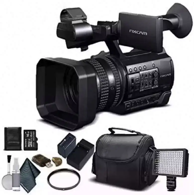 كاميرا تسجيل فيديو رقمية طراز HXR-NX200 تدعم كاميرات التسجيل NXCAM بالكامل بسعر المصنع