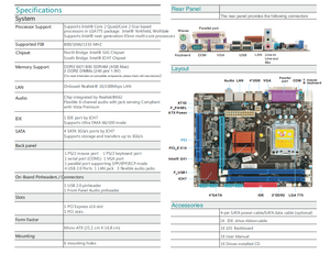 Placa base LGA 775 Ddr3 Ddr2, USB 2,0, Pc de escritorio, VGA, g41, barata de fábrica - Product Image 6