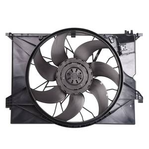 メルセデスベンツW204W212X204エンジン冷却ファンA2045000293A2049066802用の高品質ラジエーター冷却ファンアセンブリ