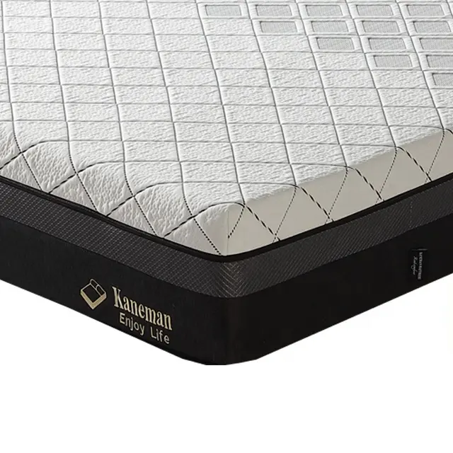 Échantillon gratuit, lit et mobilier de chambre à coucher, matelas personnalisé de 12 pouces à enrouler en latex avec mousse à mémoire de forme, à prix d'usine, fournisseurs en gros