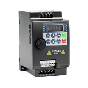 Vfd 1.5KW Entrada monofásica Salida trifásica 220V Variador de frecuencia de velocidad variable Inversor - Product Image 2