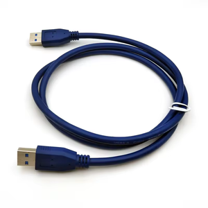 Justlink สาย3.0ชนิด USB ยาว1เมตรชนิดตัวผู้พิมพ์สายต่อขยายตัวผู้พร้อมแจ็กเก็ตพีวีซีอุปกรณ์เสริมสำหรับป้องกันคอมพิวเตอร์สำหรับใช้งานกล้อง - Product Image 2