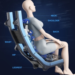 High-End Massage Sofa Recliner Platzsparendes Design Sessel Anpassbarer 4D Massage stuhl Ganzkörper mit App-Steuerung
