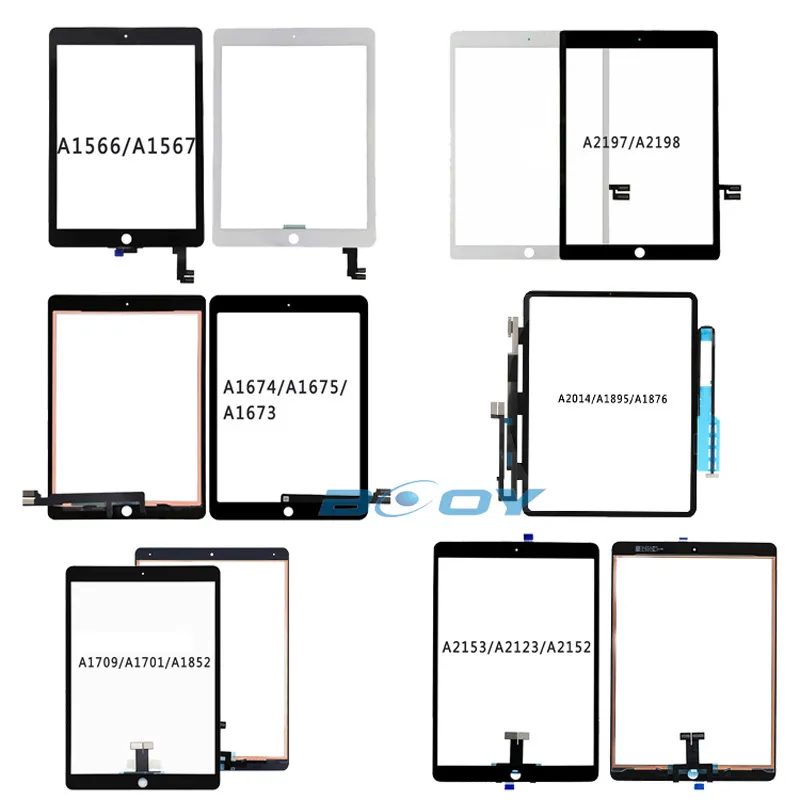 Touch screen for iPad 2 3 4 5 6 7 8 9 2017 2018 2019 2020 2021Touch Screen Digitizer Display screen replacement