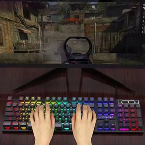Newest FV-Q305S Mechanical Gaming <strong>Keyboard</strong> and <strong>Mouse</strong> Sets Wired Luminous <strong>Computer</strong> <strong>Keyboard</strong> <strong>Mouse</strong> Combo