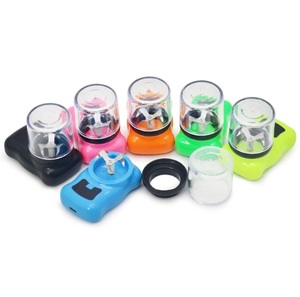Portable <strong>Mini</strong> Electric Spice Herb <strong>Grinder</strong> With Smart Screen Display New Electronic Style Plastic Glass Material Box Packing - Product Image 6