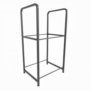 Topeasy OEM 2-stufiges schwarzes Reifenregal freistehendes Multi-Reifen-Anzeigesystem - Product Image 3