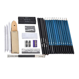 Xinbowenファクトリー32ピースプロフェッショナルアートセット描画セットとスケッチ鉛筆セット - Product Image 4