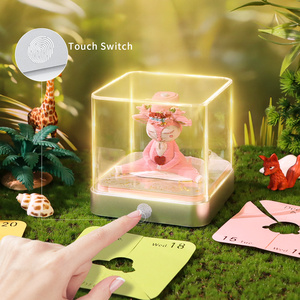 Cubo de notas adhesivas con diseño de ciervo de la suerte, hojas de calendario 3D, papel precortado, Bloc de notas 3D creativo con modelo 3D oculto en el interior - Product Image 2