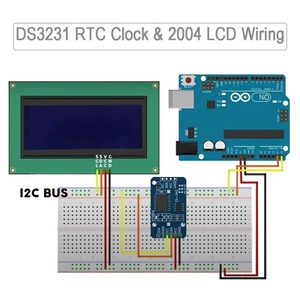 LCD2004+I2C <strong>LCD</strong> Display Module <strong>20x4</strong> Character 2004A HD44780 <strong>LCD</strong> IIC/I2C Serial <strong>Interface</strong> Adapter Blue/Green Screen - Product Image 5