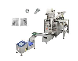 Máquina de embalaje de piezas pequeñas de alta calidad, equipo de combinación, arandela de tuerca de tornillo, conteo de uñas, clasificación, bolsita, empaquetada - Product Image 1
