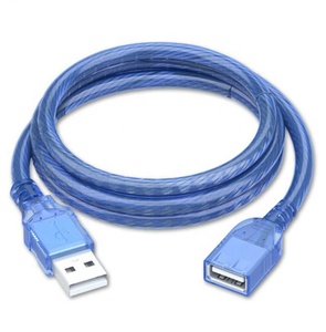 Cable de extensión USB 2,0 3,0 para ordenador, cable de datos para teclado y ratón en U, conector macho a hembra - Product Image 1