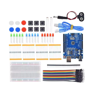 Werks-Direkt vertrieb Starter Kit UNO R3 Mini 13 in 1 Kit Entry Kit Mini Bread board LED Jumper