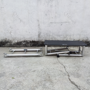 Çıkarılabilir katlanır taşınabilir montaj kontrol kulesi DJ Stand standı masa için Pioneer CDJ 3000 Denon SC6000 CD çalar - Product Image 3