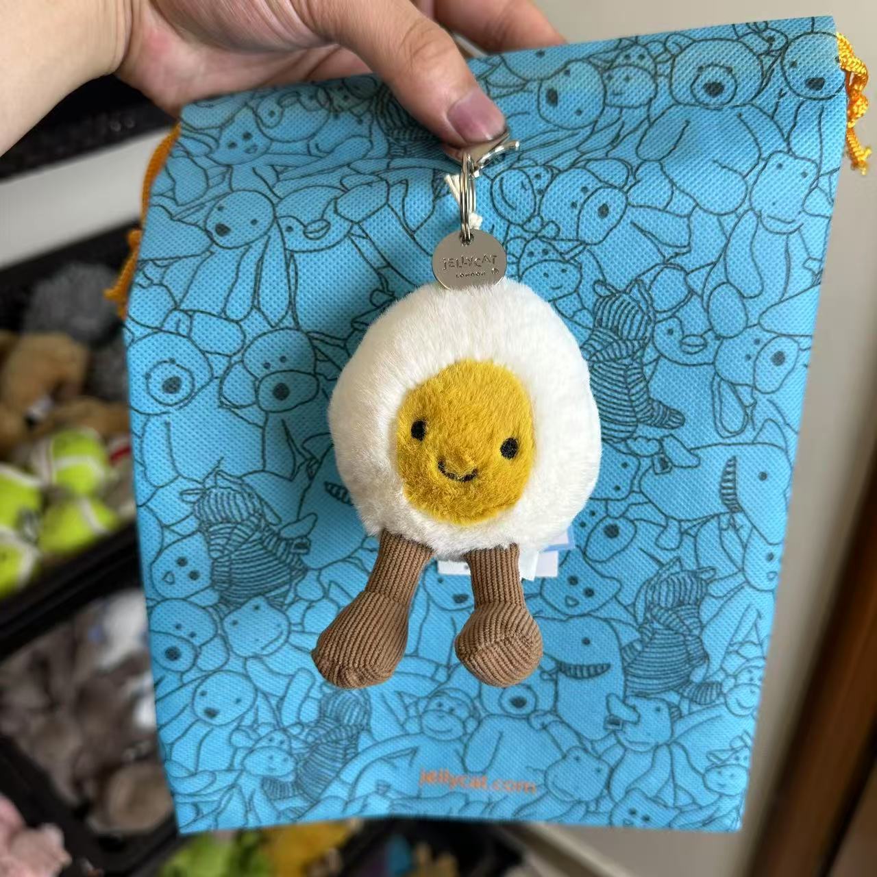 Pendentif oeuf à la coque