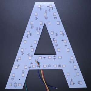 LEDアルファベット手紙RGB 5050 RGBモジュールdc 12v IP44 For広告照明Numbers LED文字記号ledモジュールrgb - Product Image 1