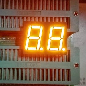 Желтый 0,56 дюймов 2-значный 7-сегментный светодиодный дисплей светодиодный модуль Houkem-5621-A/по CA CC - Product Image 6