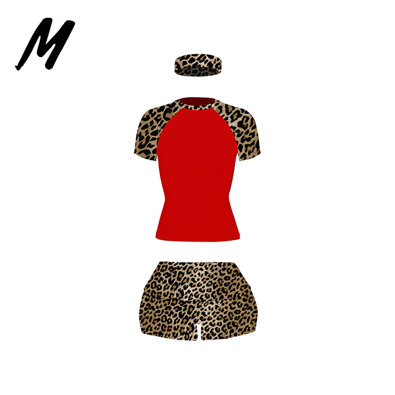 Red Leopard-Short