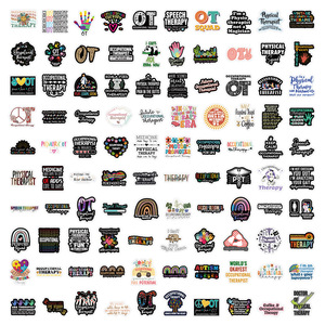 100pcs y tế nhận thức Vật Lý ABA autism OT báo giá Nghề Nghiệp trị liệu Sticker - Product Image 4