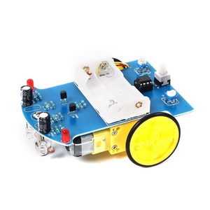 D2-1 intelligente Roboter Auto Kit Hindernis vermeidung Tracking Auto Zubehör für Arduino DIY elektronische Spielzeug produktion Lernen