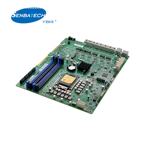 Placa base Socket LGA1200 Q570 6Lan 4USB VGA ATX 64Mb Flash ROM Placa de servidor placa base - Product Image 3