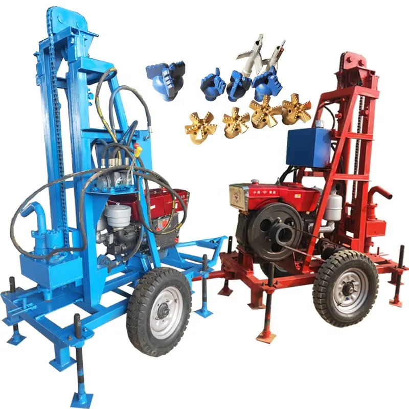 Automatic 100-300m Tractor Mounted Water Well Mine Drilling Rig Machine Well Drilling Water Drilling Machine for Water