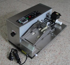 MY380 Automatische Papiertüte Karten etikett Ablaufdatum Codier maschine Chargen codier maschine