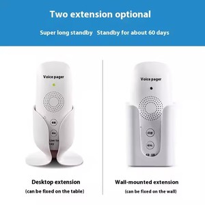 Professional <strong>Wireless</strong> Two-<strong>Way</strong> <strong>Intercom</strong> Pager Bell Confined Call <strong>System</strong> for Nursing Homes Tea Houses-Call Order Meal Room Service - Product Image 4