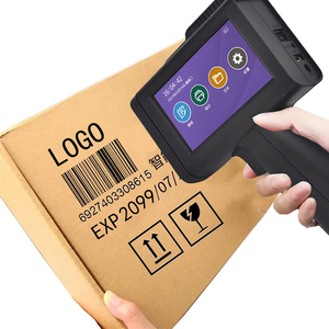 Máquina de pantalla mecánica de inyección de tinta de mano, codificación Manual en varios idiomas para tarjeta, producción de huevos, embalaje, número de etiqueta de precio - Product Image 1