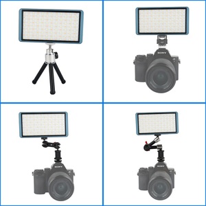 Falcon Eyes F7ไฟ LED 12W ขนาดเล็กพกพาได้, ไฟวิดีโอ LED สามารถหรี่แสงได้2500K-9000K สำหรับถ่ายภาพ - Product Image 4