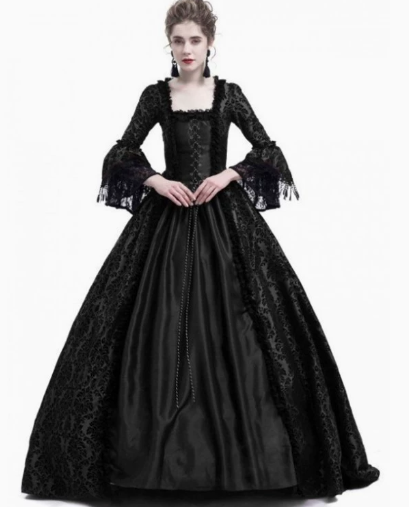 Black European Size without bustle