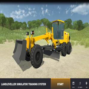 VR Grader Training Simulator Driver <strong>Simulation</strong> Teaching Simulator