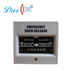 Double Pole Double Throw 12 Volt Break Glass Emergency <strong>Push</strong> <strong>Button</strong> Switch for Access <strong>Control</strong> <strong>System</strong> - Product Image 5