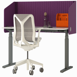 <strong>Computer</strong> Cubicles Workstation Divider Height Adjustable Desk Office screen Partitions Sound Acoustic Panel - Product Image 1