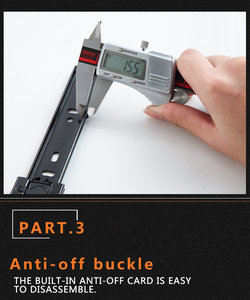 तीन-सेक्शन क्यू235 कोल्ड रोल्ड स्टील बॉल असर स्लाइड 45 मिमी ट्रैक रेल स्लाइडिंग कैबिनेट फाइल करने के लिए कैबिनेट स्लाइड - Product Image 4