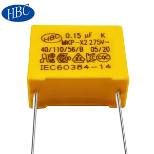 电容器0.15uf 275V P10 x2金属化聚丙烯薄膜抗干扰电容器mkp - Product Image 1