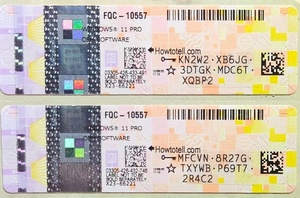 Win11 Home Key Sticker giá tốt nhất trực tuyến kích hoạt cửa sổ OEM OEM giấy phép freeshipping KW9-00644 - Product Image 5