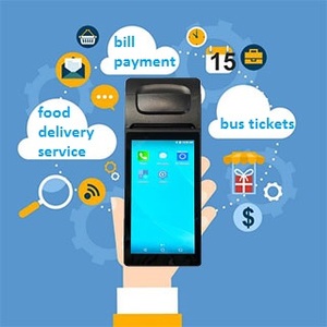 Goodcom手持式条形码扫描仪安卓7.1 Wifi计费Pos热敏收据打印机Loyverse软件销售点系统 - Product Image 5