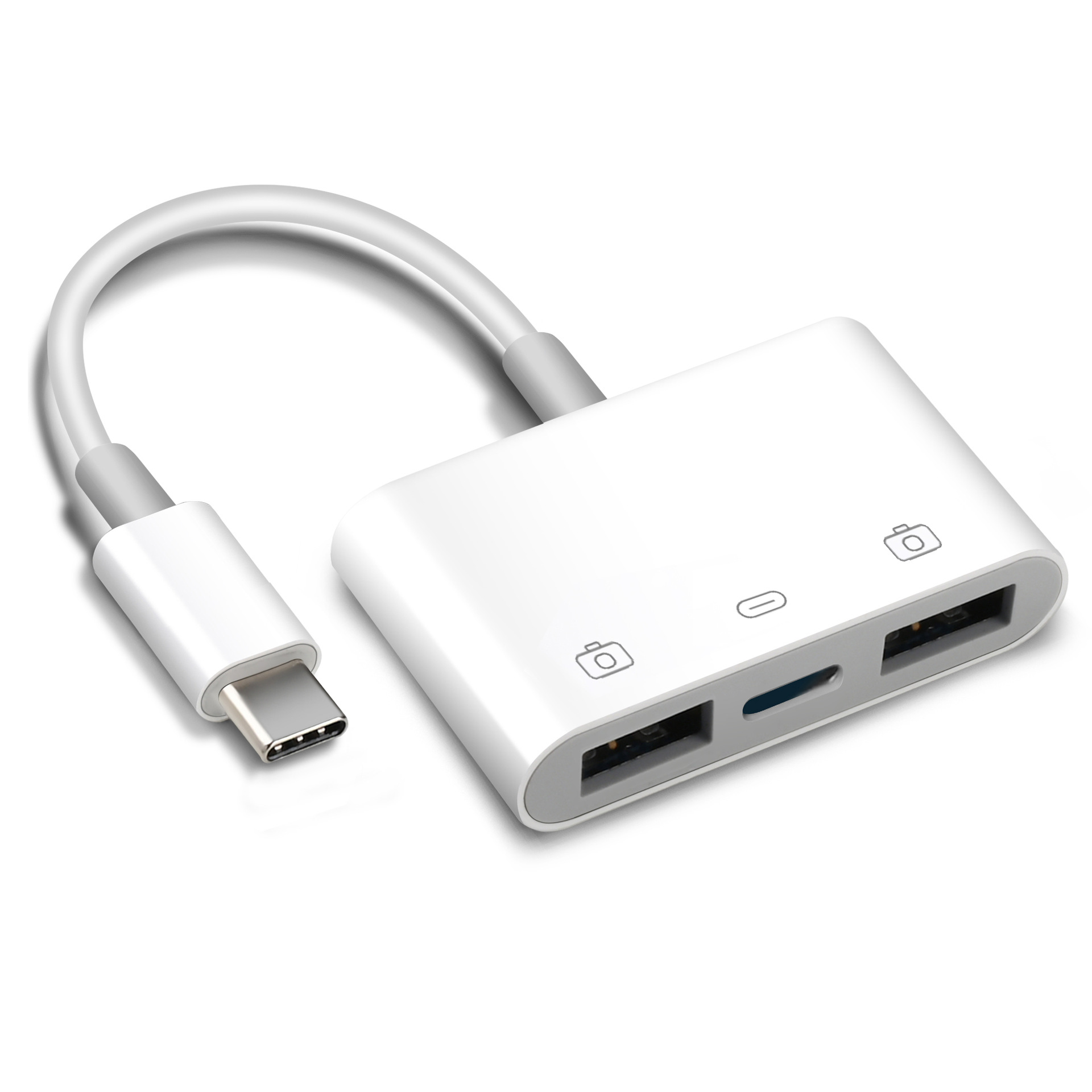 Type-C dual-port OTG charging