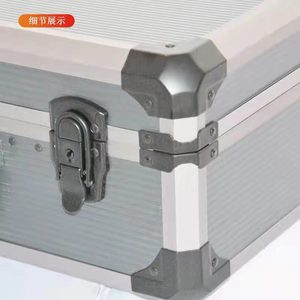 定制工具箱硬工具箱铝制搬运工具箱带手柄工厂oem odm - Product Image 3