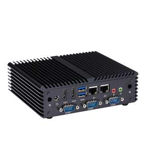 Kansung all'ingrosso Intel X86 Win 10 Fanless Mini i3 Quad Core Linux Mini PC 2 porte Lan Computer Barebone senza ventola