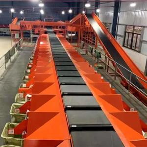 Línea al por mayor de alta calidad Sistema inteligente de clasificación de paquetes de comercio electrónico Máquina clasificadora de correa cruzada lineal - Product Image 2
