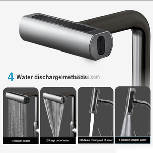 360 độ xoay hiện đại duy nhất xử lý nước tiết kiệm đa chức năng không xoay nóng và lạnh bồn rửa nhà bếp tap vòi nước - Product Image 2