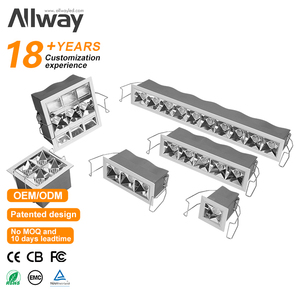 Đèn Âm Trần Đa Năng Lumen Cao, Đèn Lưới Tản Nhiệt Tuyến Tính 3W 6W 10W 12W 18W 24W Cho Văn Phòng Nhà Ở - Product Image 1