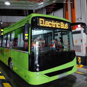 Stazione di autobus programmabile emittente destinazione segno Led messaggio in movimento schermo pubblicitario a colori Desktop Display a Led - Product Image 2