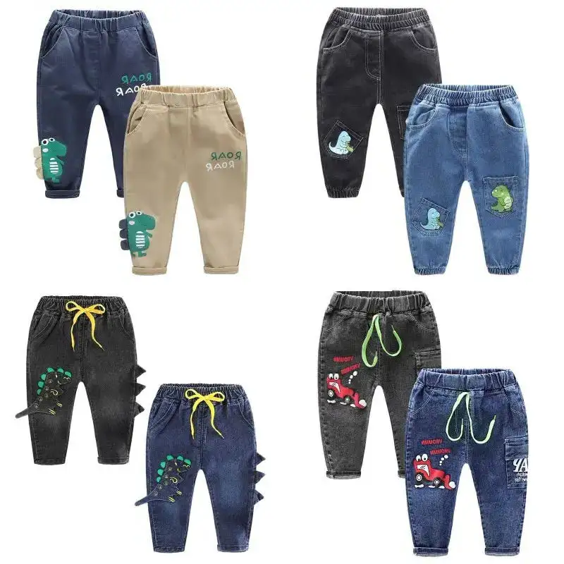 Jeans pour enfants super mignons différents jeans bleus pour tout-petits et petits garçons pantalons en jean pour enfants